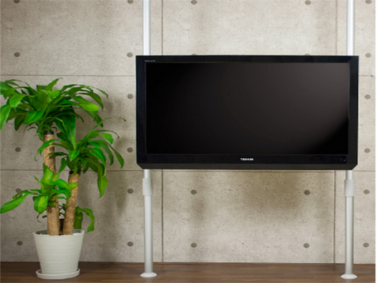 ポールシステム GP104 Mサイズ(画像提供:テレビ壁掛けショップ本店)