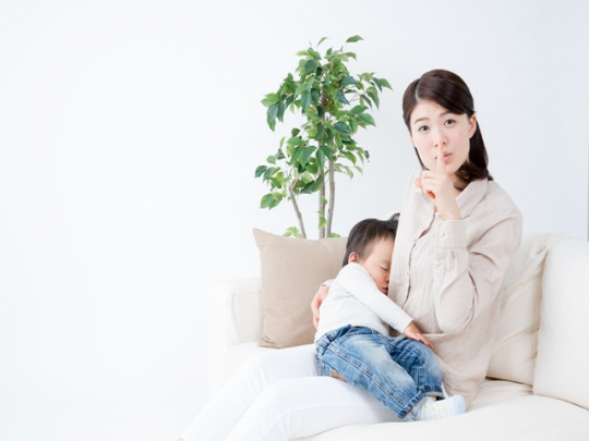 小さな子どもの足音が下の階に響かないか心配