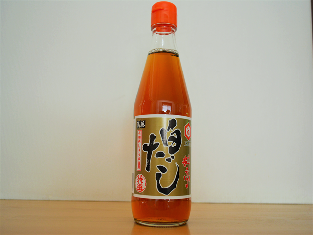 日本で最初の白だしの七福醸造「料亭白だし」(参考価格1,350円 900ml)。